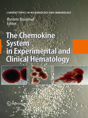 cover image of The Chemokine System in Experimental and Clinical Hematology
